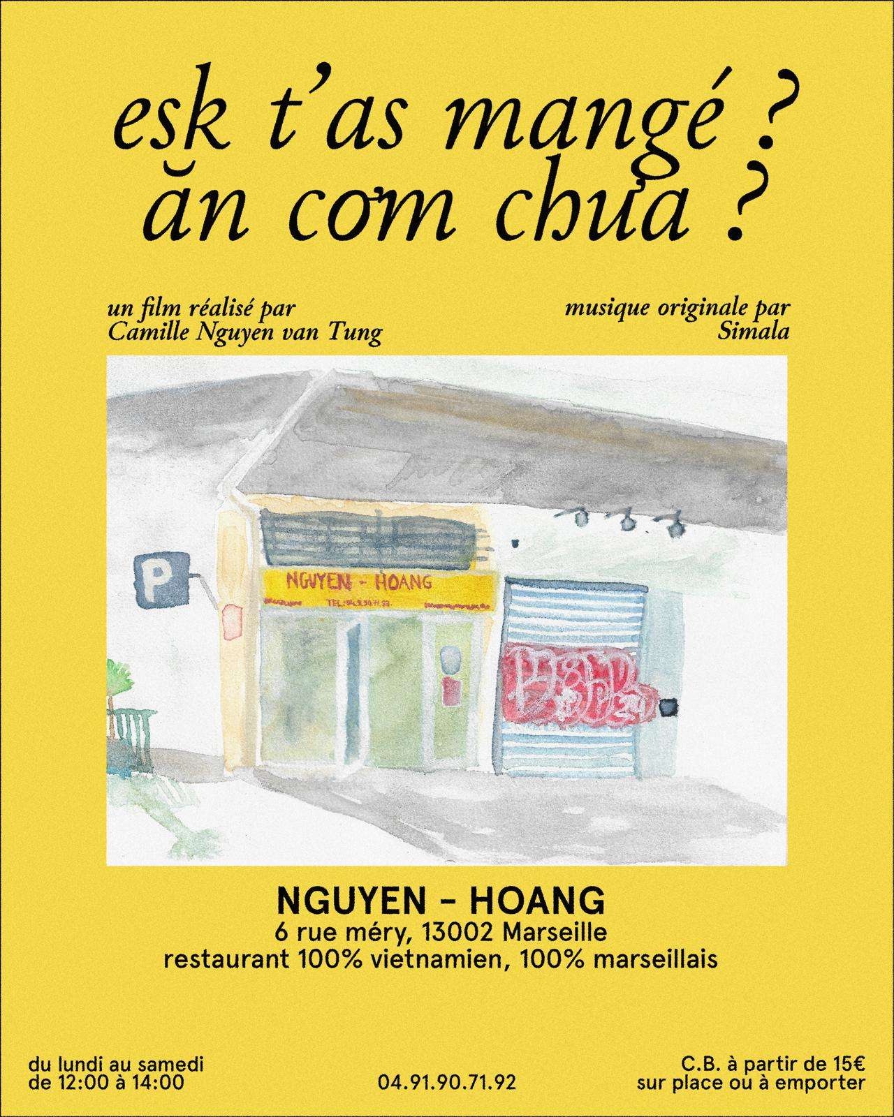 Ciné plein-air 28-09-2024 - Affiche esk t'as mangé ?